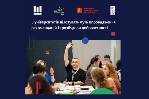 5 університетів пілотуватимуть впровадження рекомендацій із розбудови доброчесності 